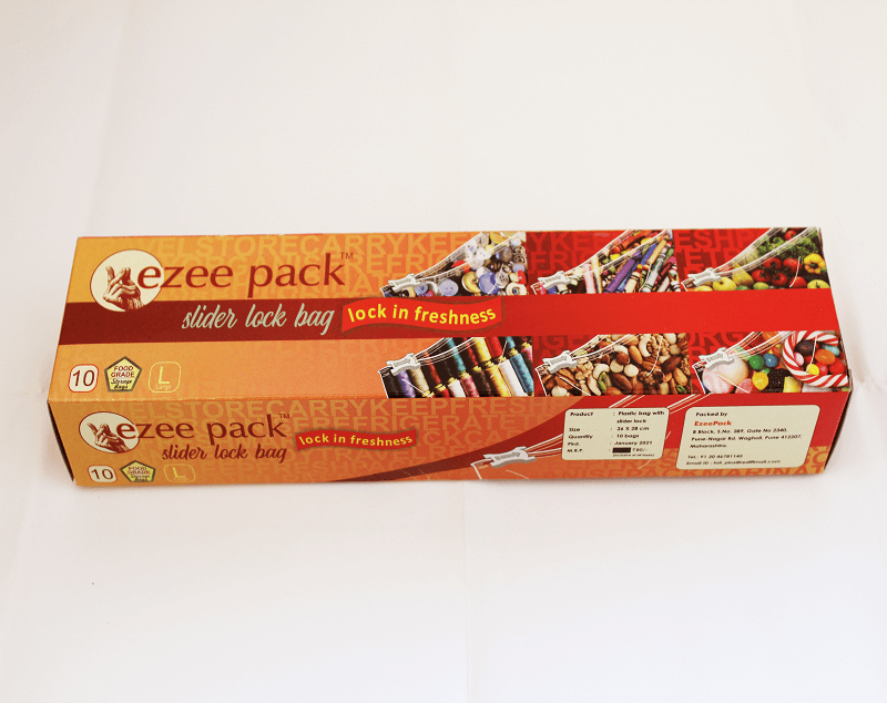 Slider Lock Bag ZipLock Large